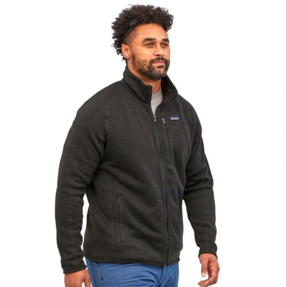 Patagonia Better Sweater Black Fleece Jacket Black AlterG Large NWT - Picture 3 of 8